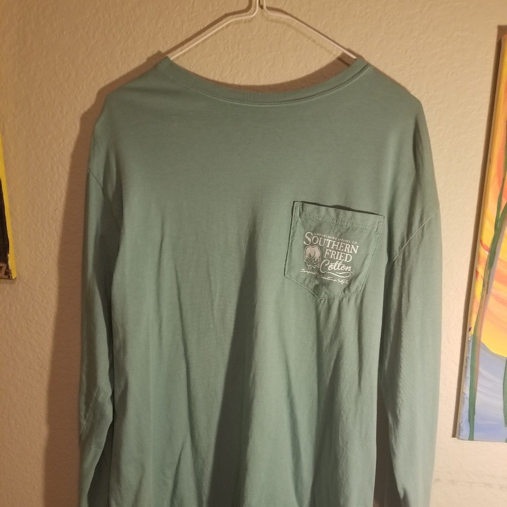 Southern Fried Cotton Long Sleeve Shirt